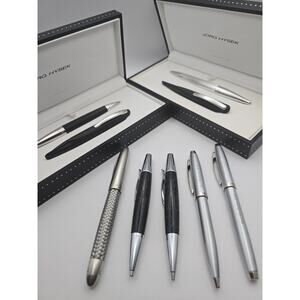 Luxury Pen Bundle Jorg Hysek Faber Castell Porsche Design + Schmidt Refills